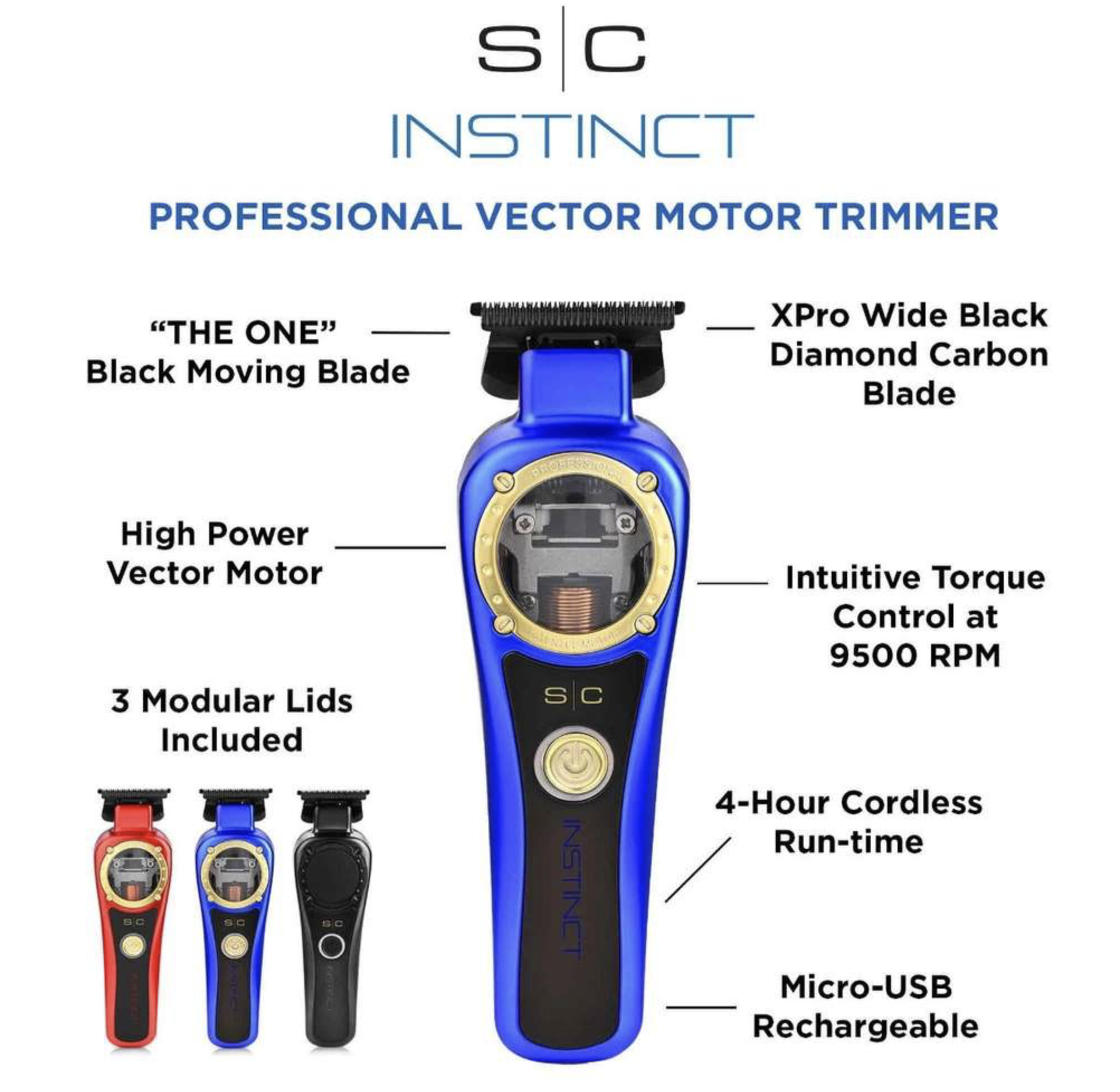 StyleCraft Instinct Trimmer SC407M